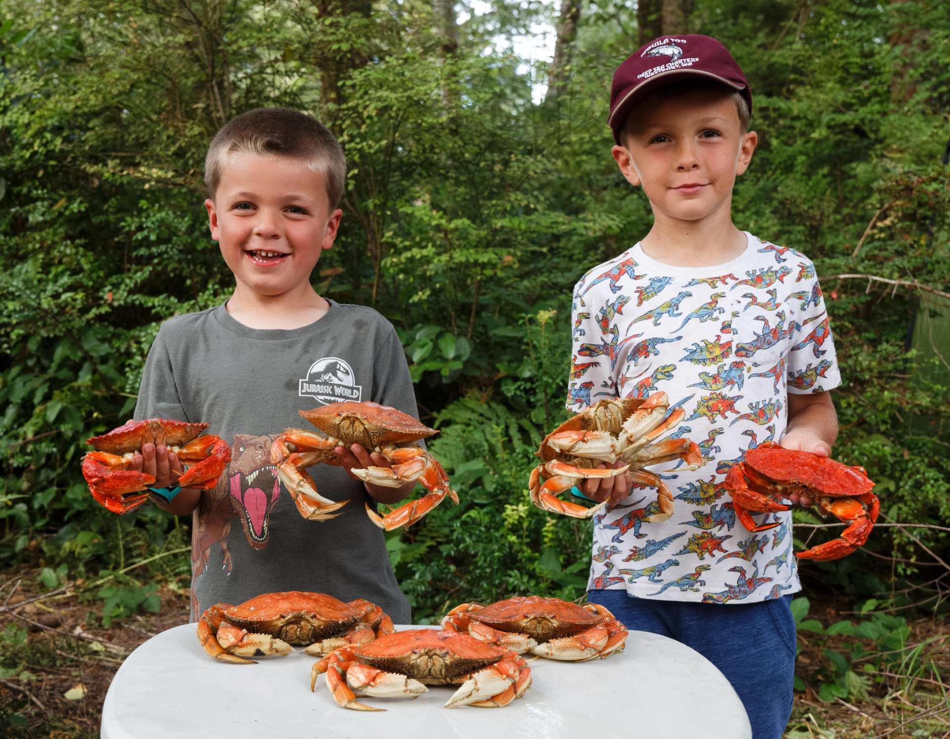 Dungeness and Red Rock Crab